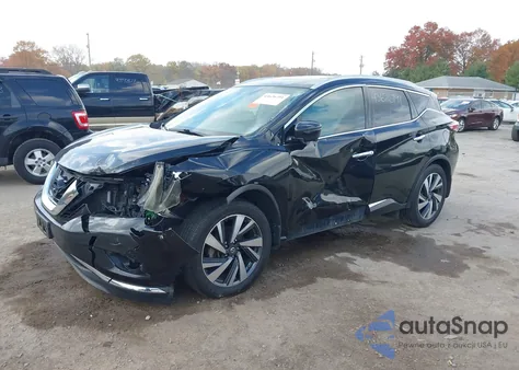 2016 Nissan Murano Platinum/S/Sl/Sv from USA, damaged, VIN 5N1AZ2MHXGN125442